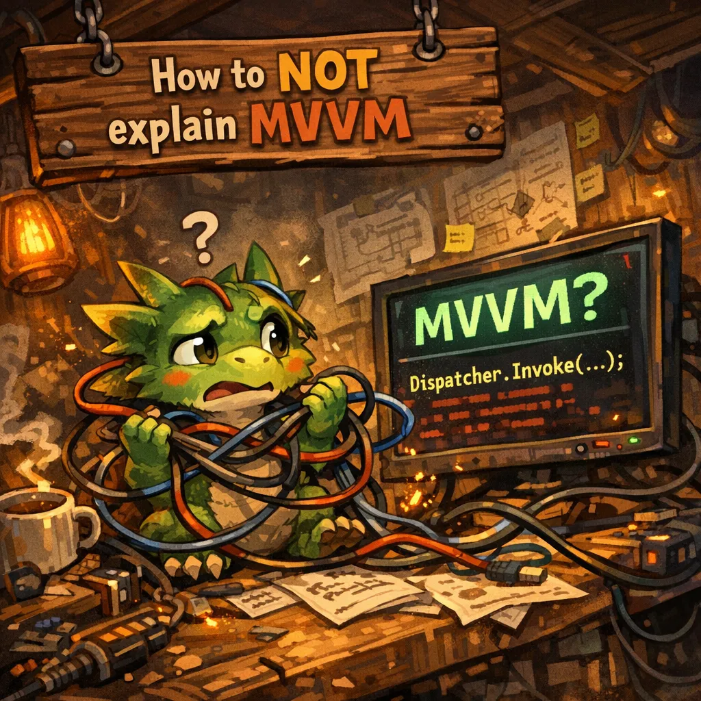 Cover image for How to NOT explain MVVM