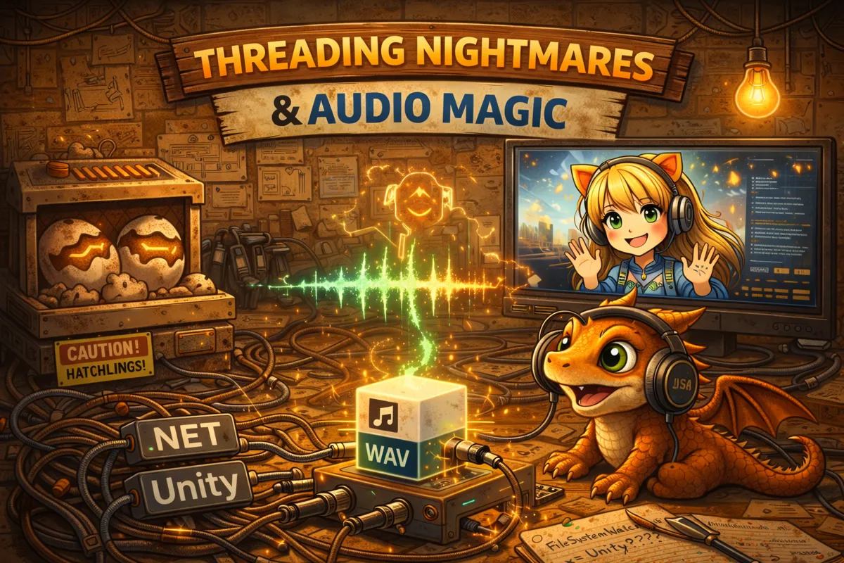 Cover image for Making LISA Speak: Unity, Threads, and Mild Suffering