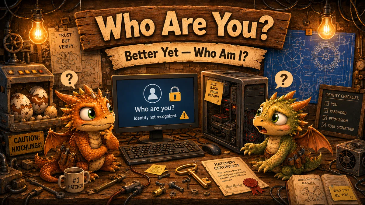 Who are you? Better yet - who am I?