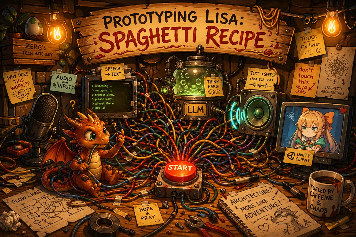 Cover image for Prototyping LISA : Spaghetti recipe