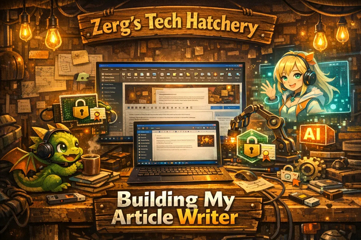 Cover image for Engineering the Hatchery - Part 2 : Writing the hard way
